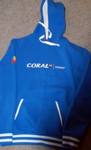 coral hoodies